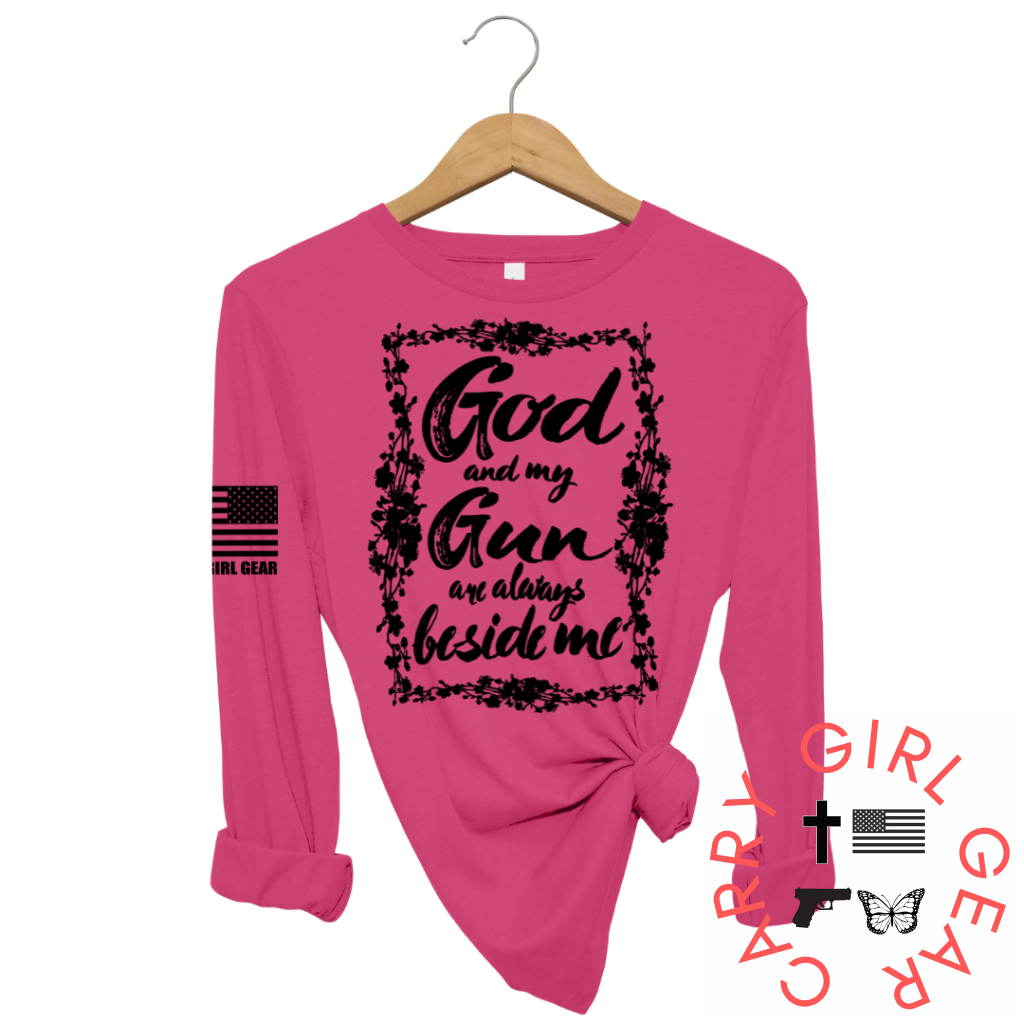 God & My Gun Sleeve Berry / Xs