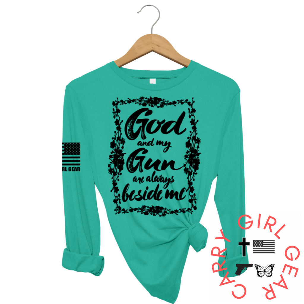 God & My Gun Sleeve Jade / Xs