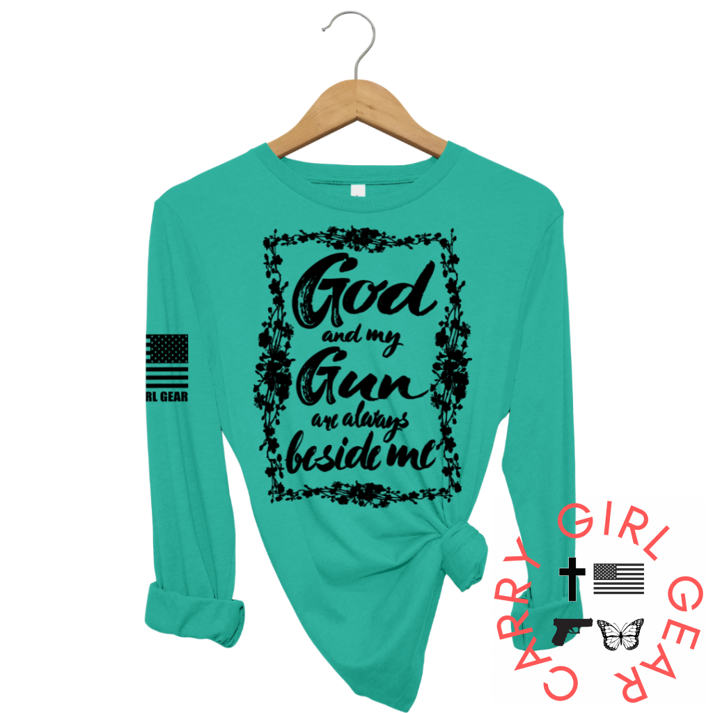 God & My Gun Sleeve Jade / Xs