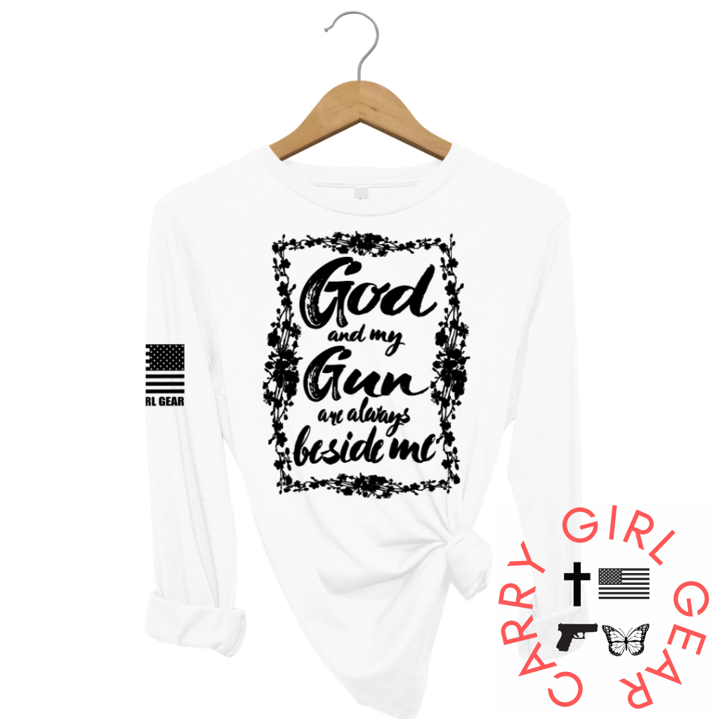 God & My Gun Sleeve White / Xs