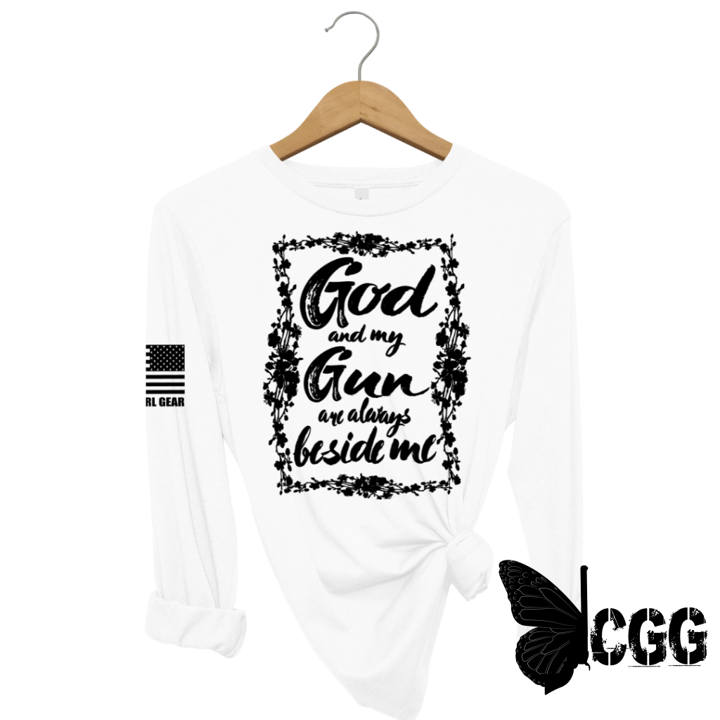 God & My Gun Sleeve White / Xs