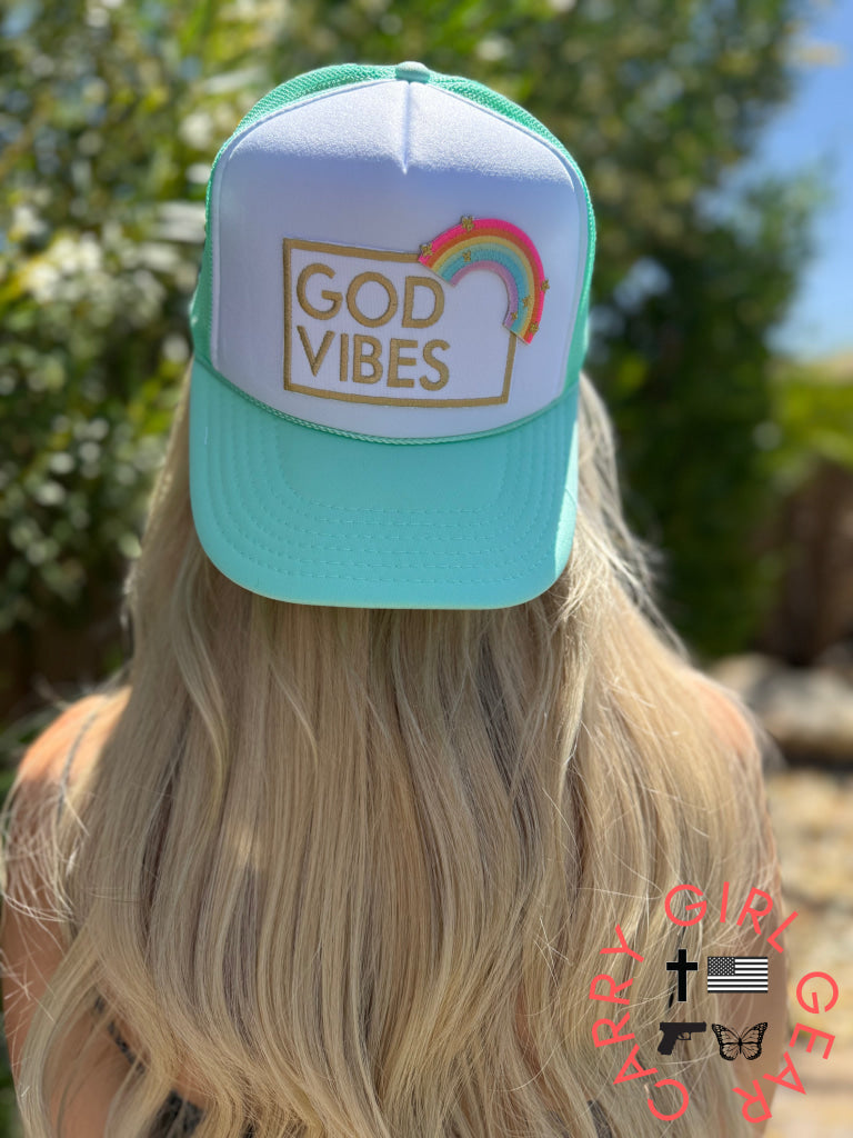 God Vibes trucker hat