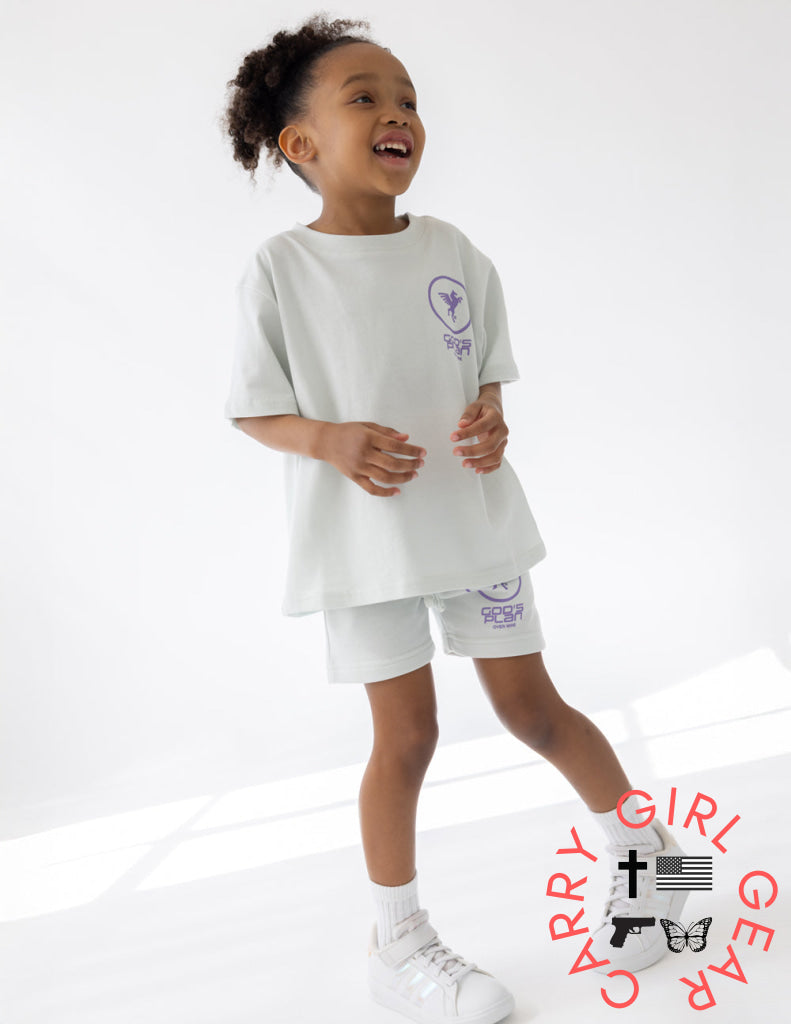 God’s Plan Racing Kids Tee 2T Kids T-Shirt