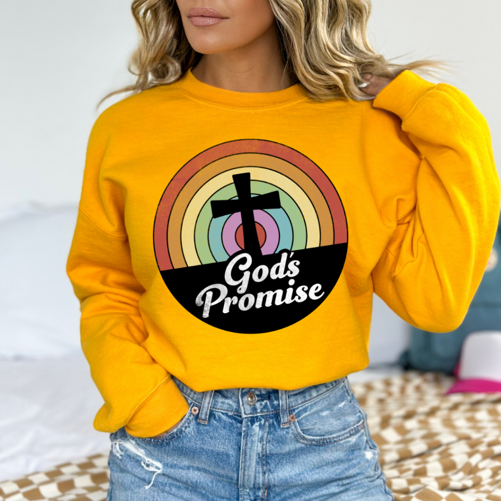 GOD’S PROMISE SWEATSHIRT SM / GOLD Sweatshirt