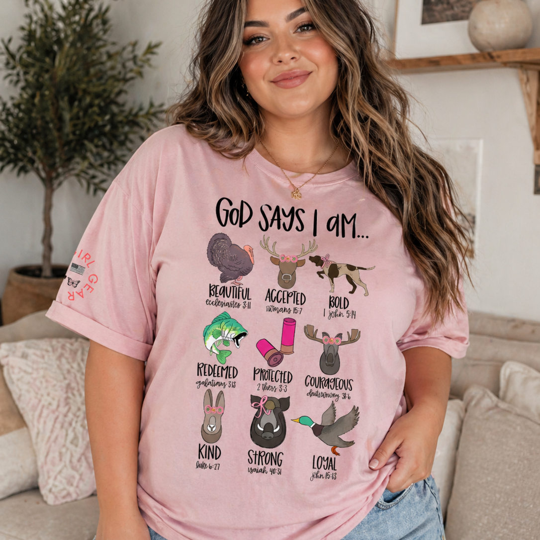 GOD SAYS I AM Tee