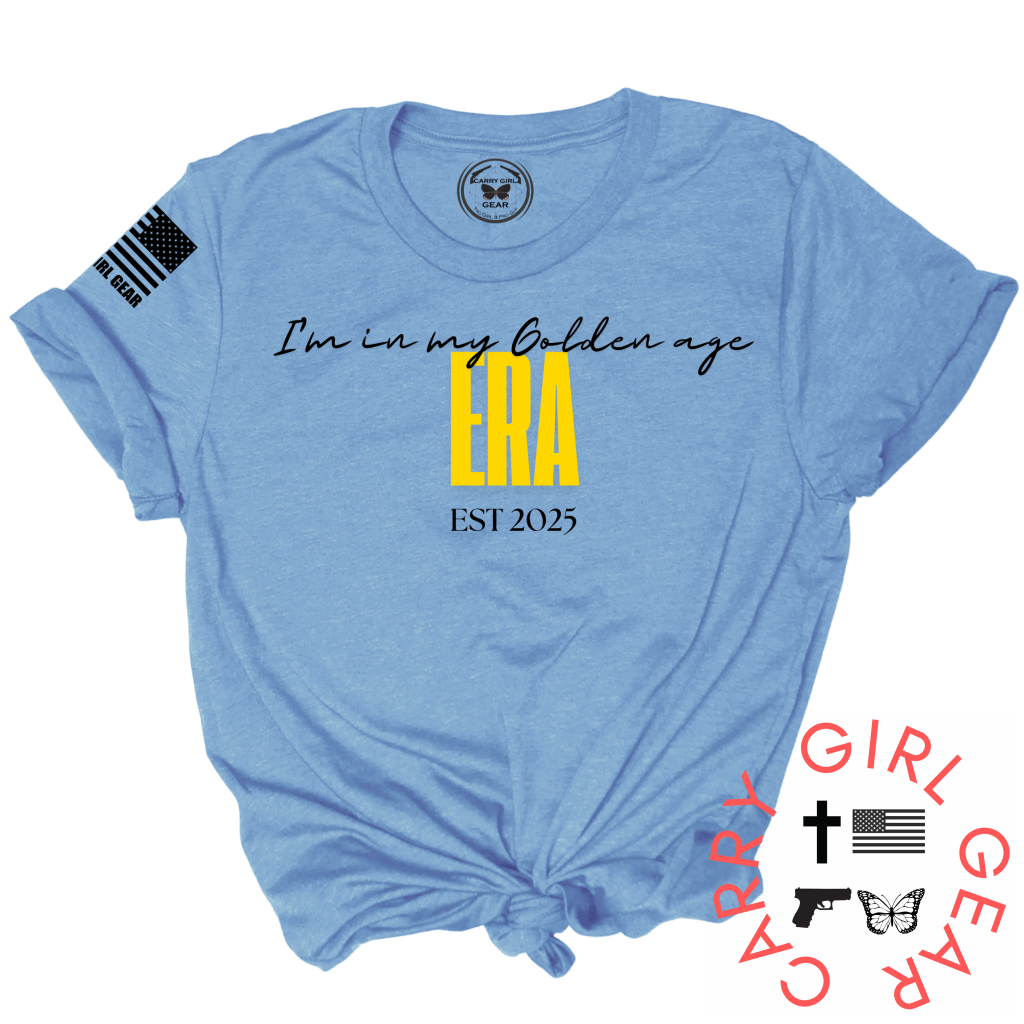 GOLDEN AGE ERA TEE XS / BLUE / UNISEX CUT CGG PERFECT TEE