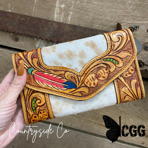 Golden Harvest Cowhide Wallet