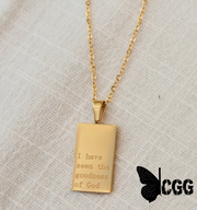 Goodness Of God Necklace 18K