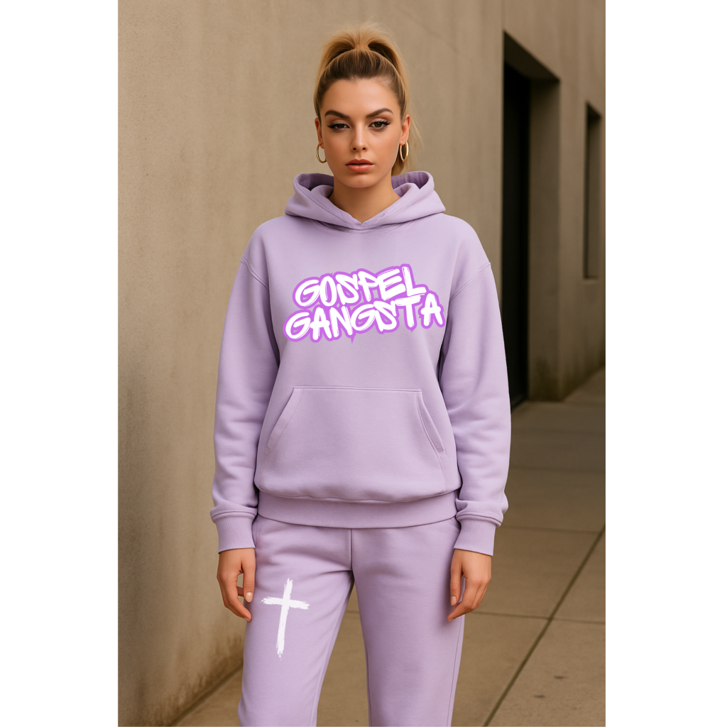 GOSPEL GANGSTA HOODIE & JOGGER / SM / SM Clothing Set