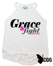 Grace & Fight Badass Tank Xs / White Cgg Badass Tank