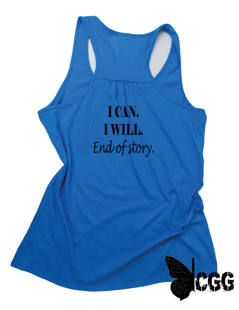 Grl Pwr**september 2021 Club Tank Xs / Sky Blue Cgg Racerback