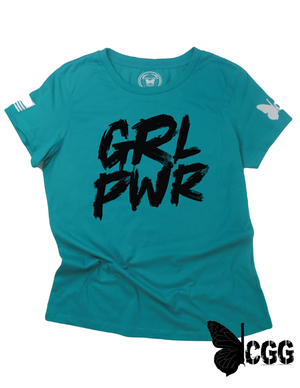 Grl Pwr **september 2021 Club Tee Xs / Jade