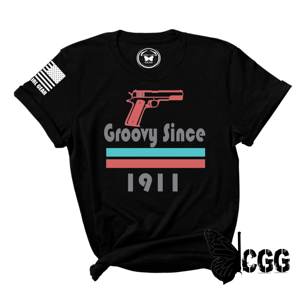 Groovy Tee Xs / Black Unisex Cut Cgg Perfect Tee