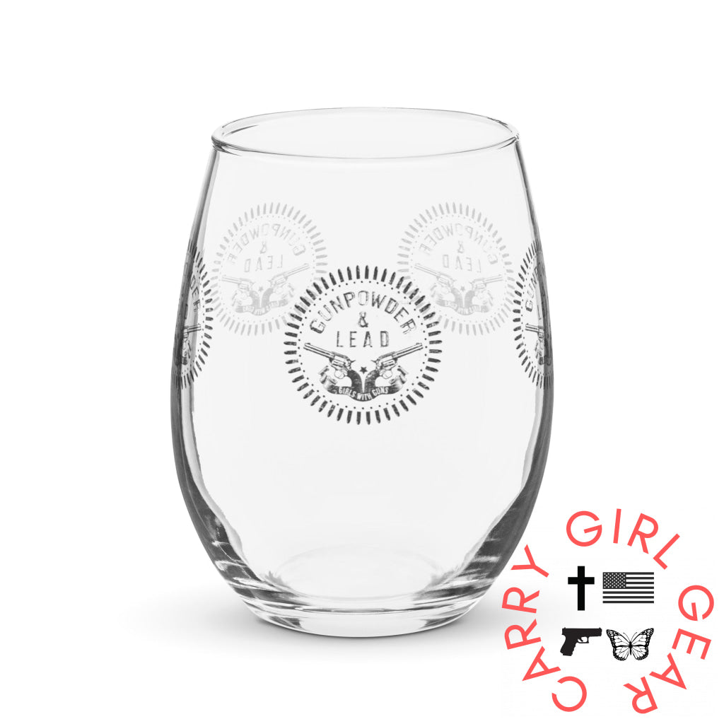 Gunpowder and Lead Tumbler Glass Drinkware