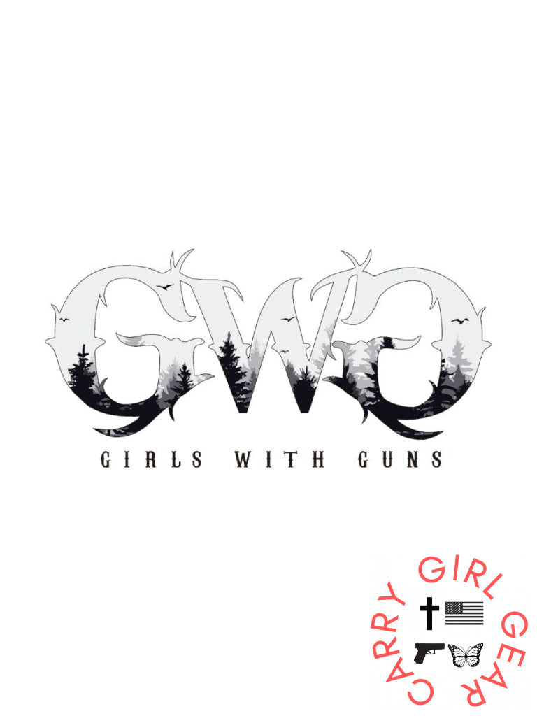 GWG Evergreen Horizon Logo Sticker White Stickers