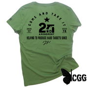 Hard Target**Sept 2022 Club Tee Xs / Olive Womens Cut