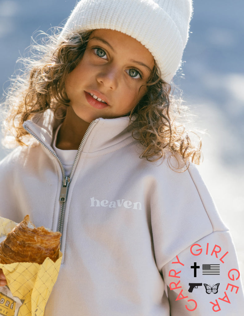 Heaven Kids Half-Zip Kids Jacket
