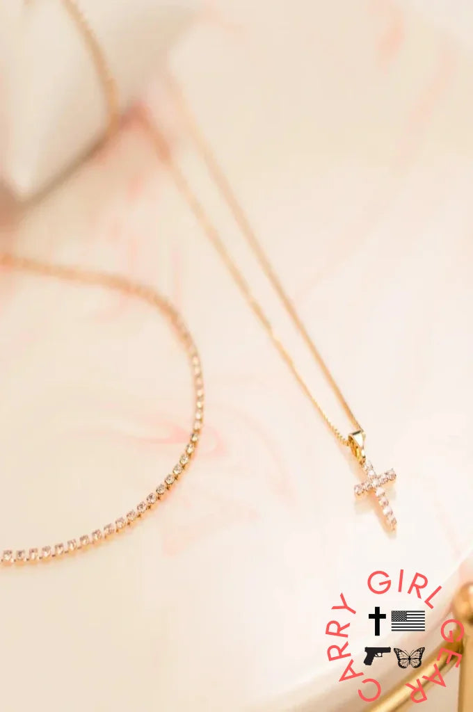 Heavenly Sacred Cross Necklace