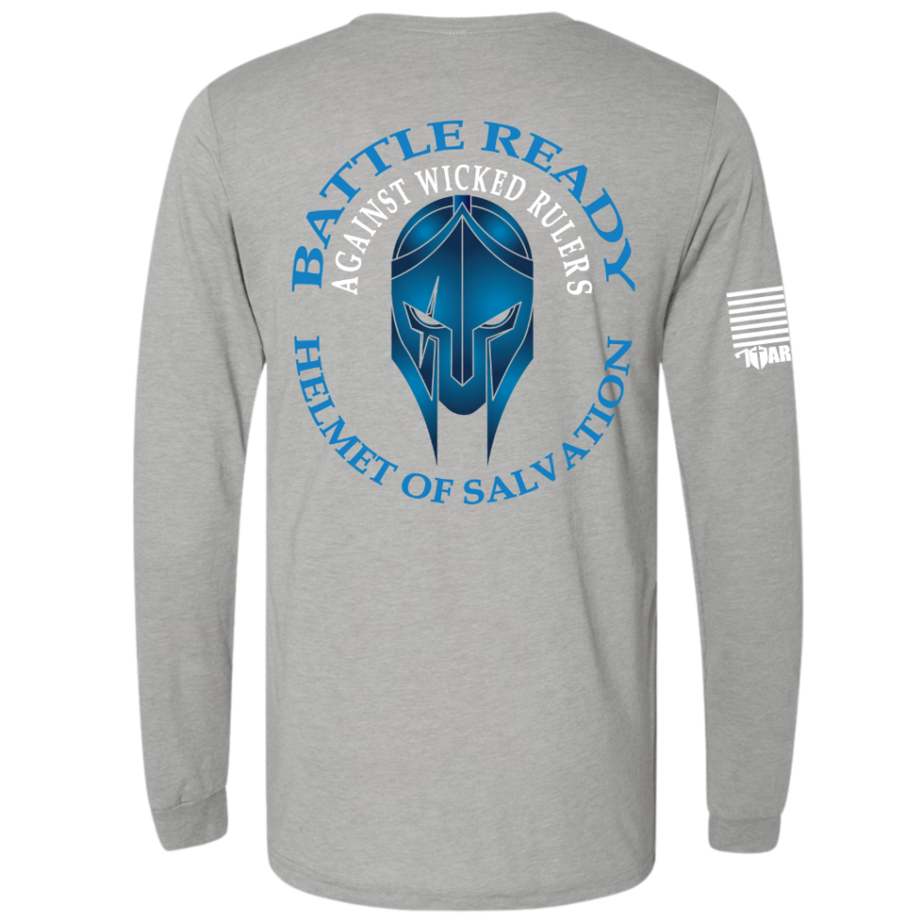 Helmet Of Salvation Long Sleeve Sm / Gray