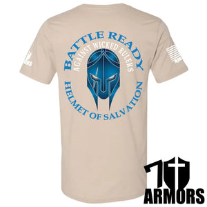 Helmet Of Salvation T-Shirt Sm / Fde T-Shirts