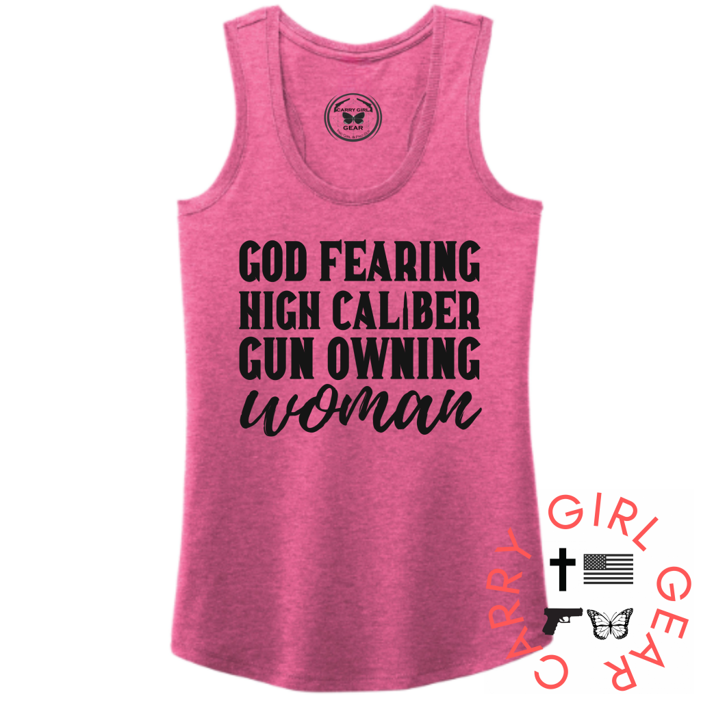High Caliber Tank Top Xs / Fuchsia Tank Top