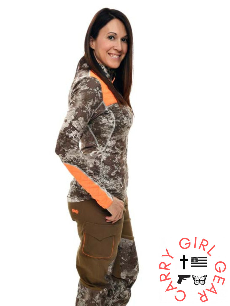 Highland 1/4 Zip Long Sleeve Pullover