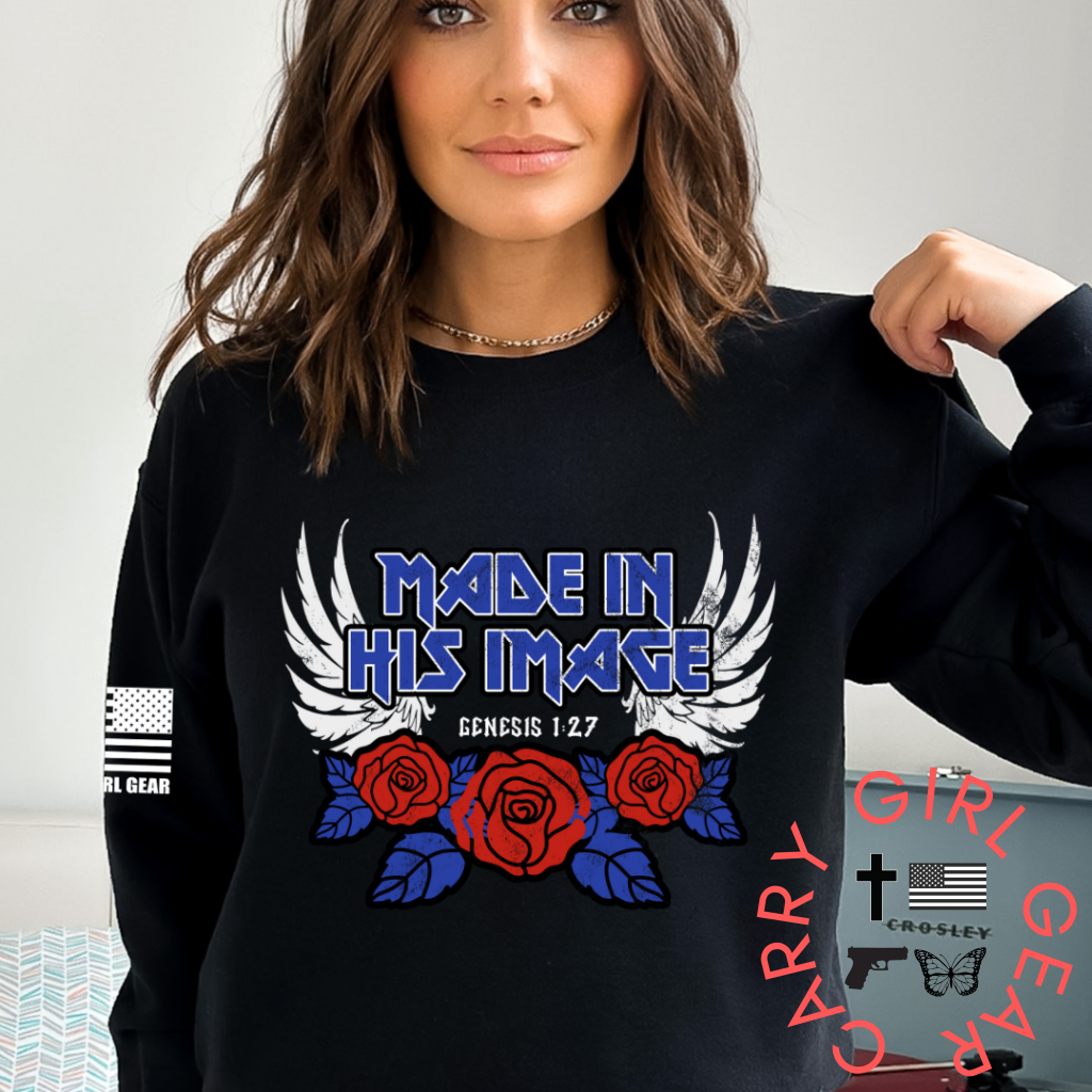 His Image Hoodie & Sweatshirt / Black Xs