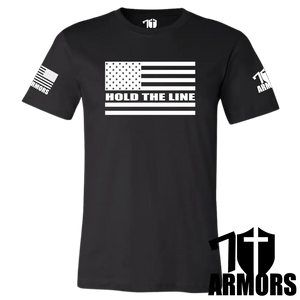 Hold The Line T-Shirt Sm / Black T-Shirts