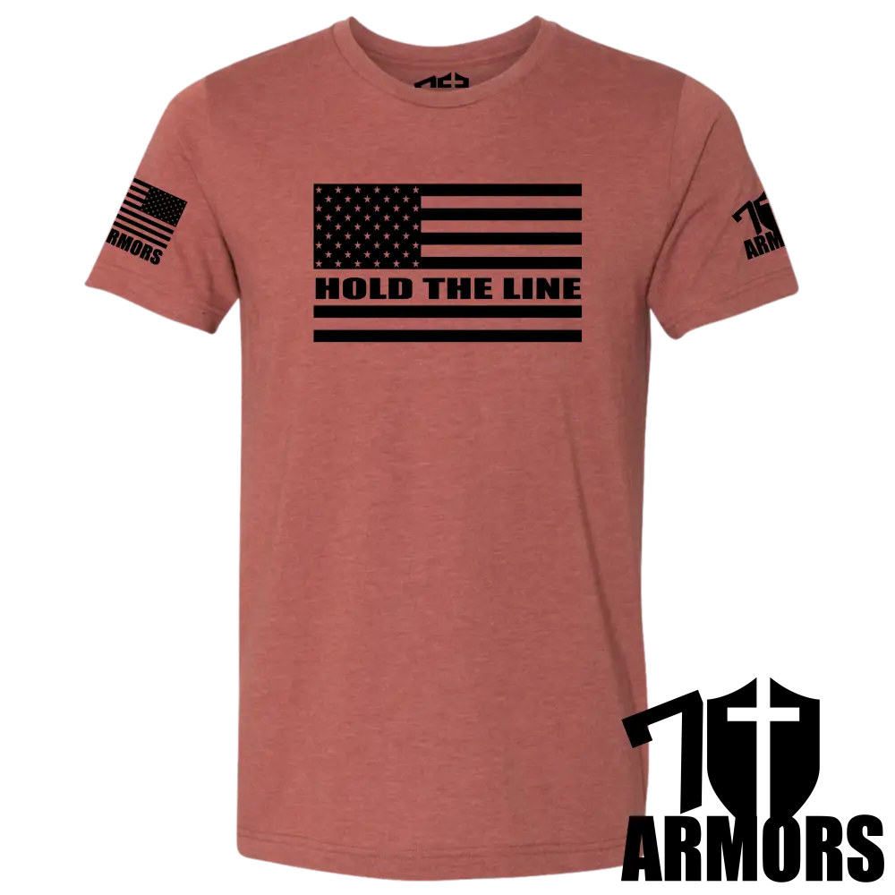 Hold The Line T-Shirt Sm / Black T-Shirts