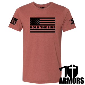 Hold The Line T-Shirt Sm / Clay T-Shirts