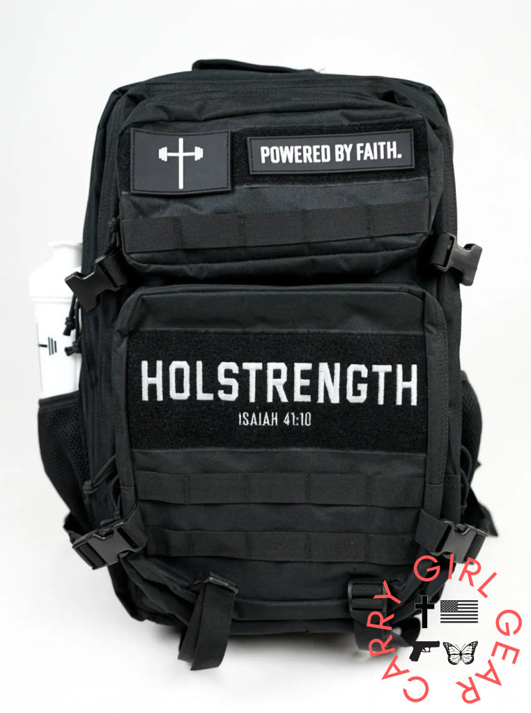 Holstrength Tactical Backpack Black Accessories