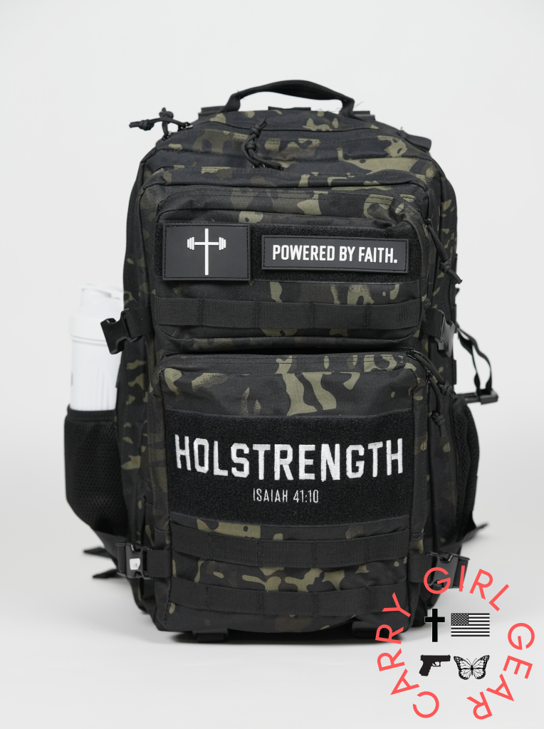 Holstrength Tactical Backpack Green Camo Accessories