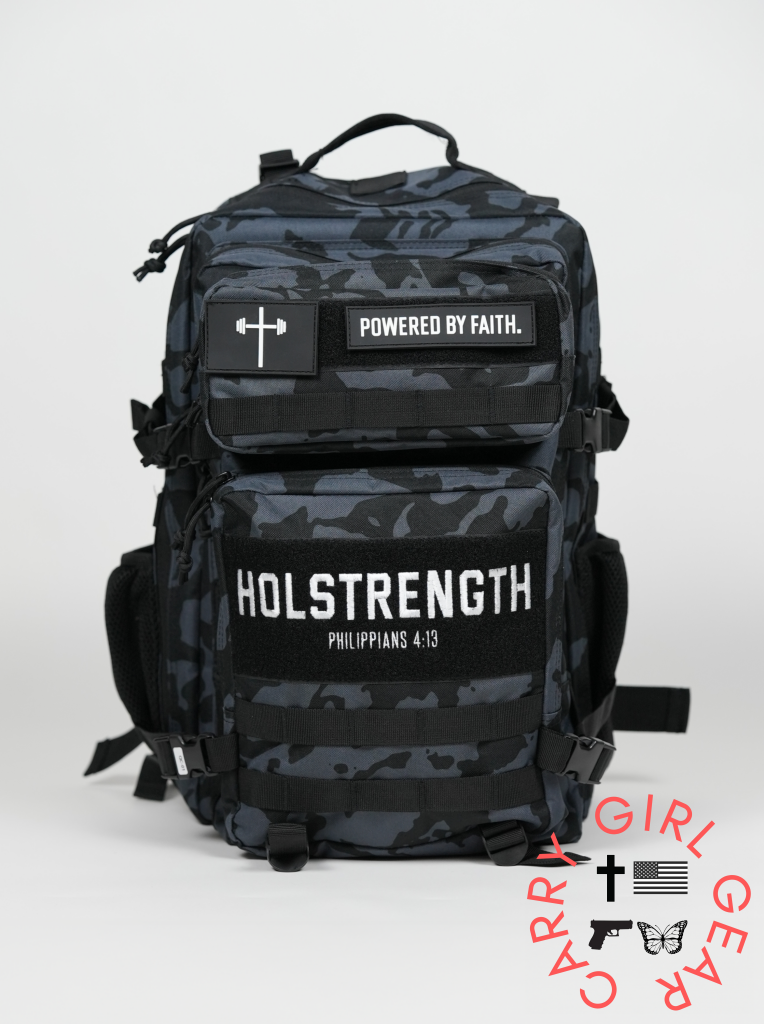 Holstrength Tactical Backpack Midnight Camo Accessories