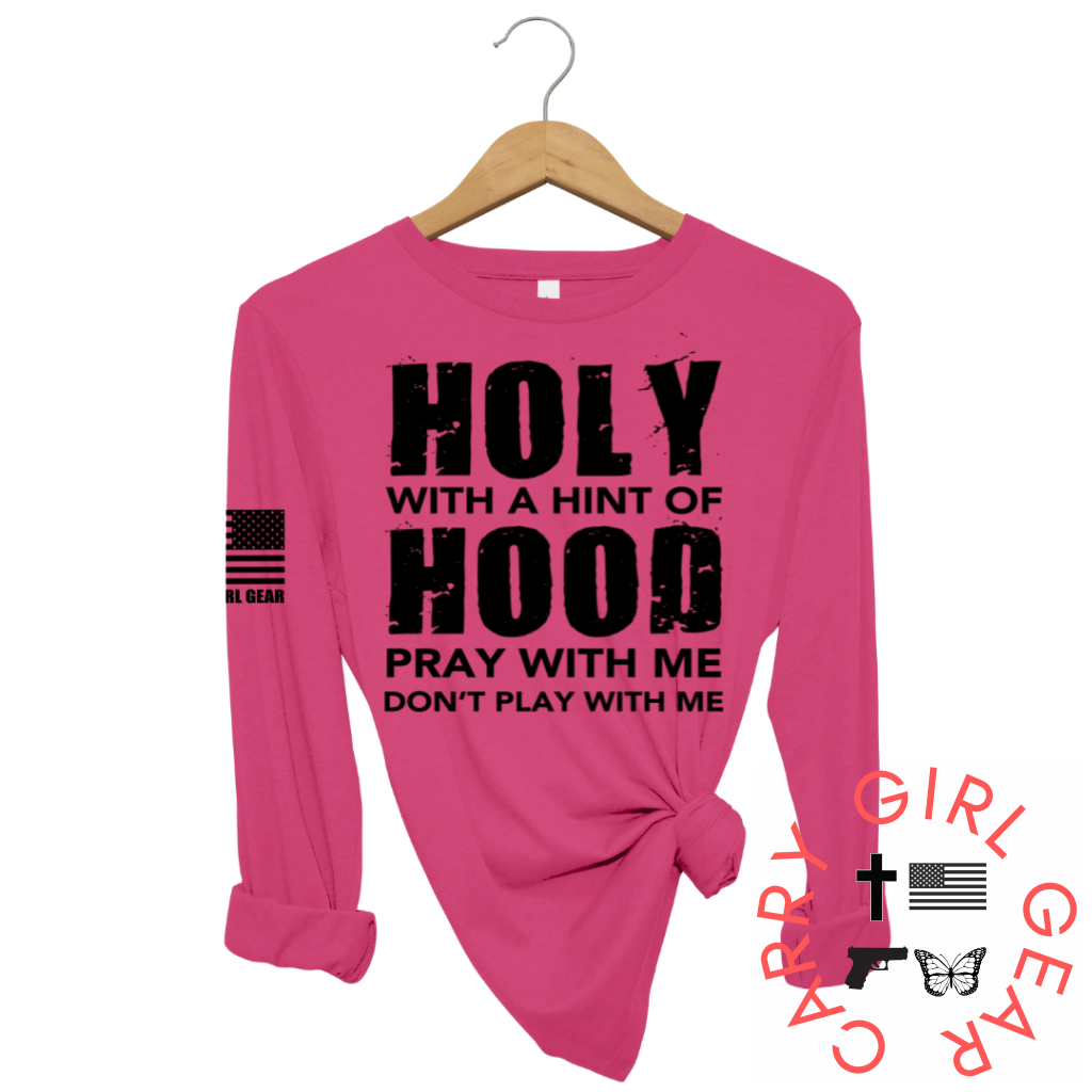 Holy Hood Long Sleeve Berry / Xs