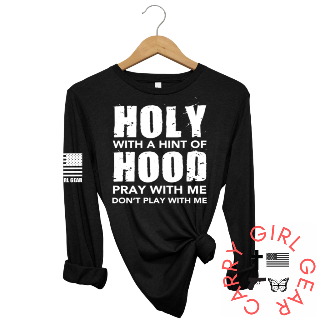 Holy Hood Long Sleeve Black / Xs