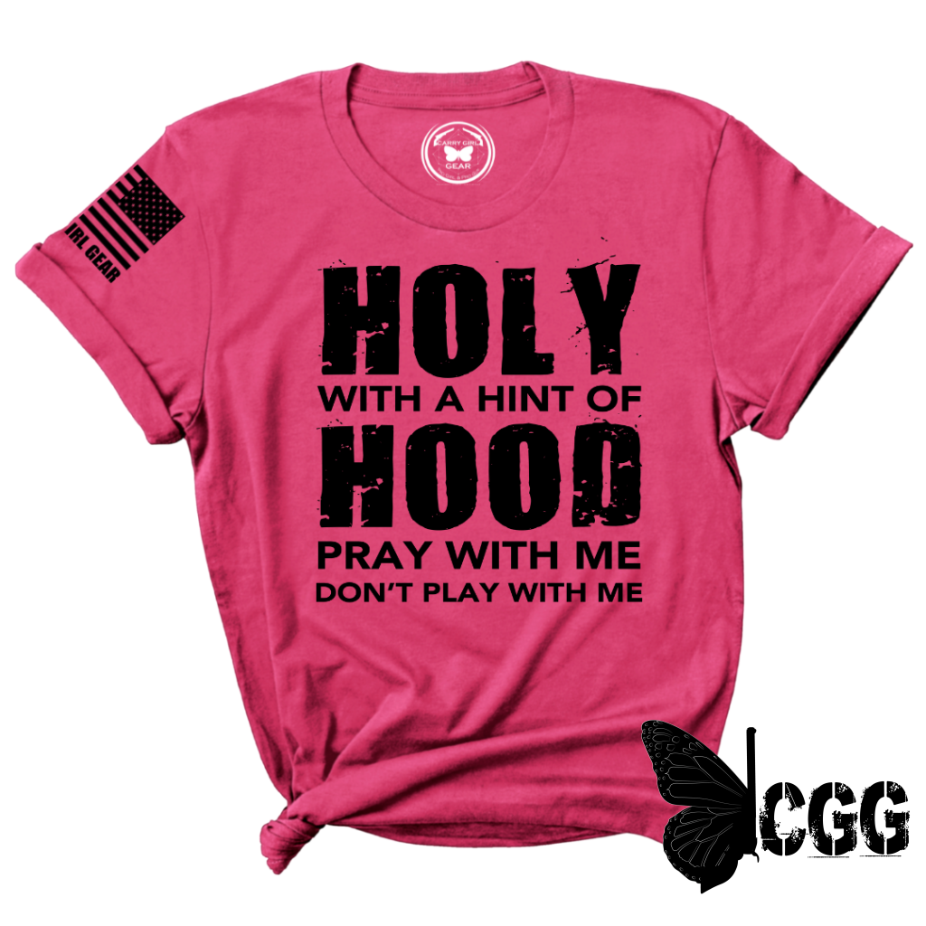 Holy & Hood Tee Xs / Fuchsia Unisex Cut Cgg Perfect Tee