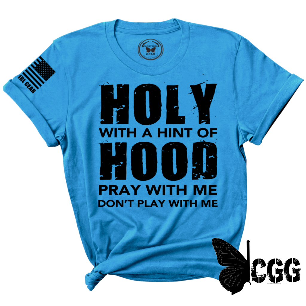 Holy & Hood Tee Xs / Turquoise Unisex Cut Cgg Perfect Tee