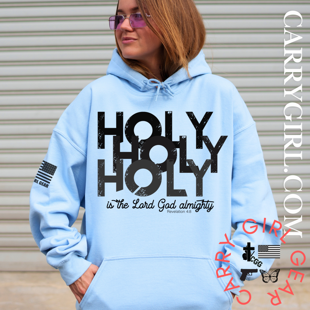 Holy Xs / Ice Blue Hoodie