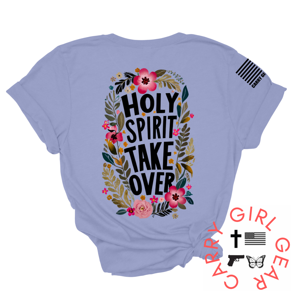 Holy Spirit Tee Xs / Lavender Blue Unisex Cut Cgg Perfect Tee