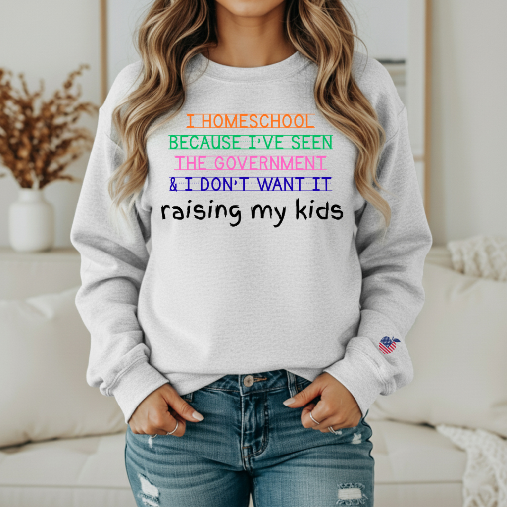 HOMESCHOOL CREW SM / ASH Sweatshirt