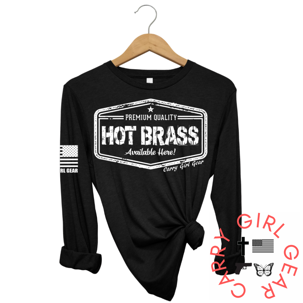 Hot Brass Long Sleeve Black / Xs