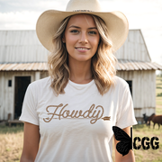 Howdy T-Shirt Bourbon Cowgirl