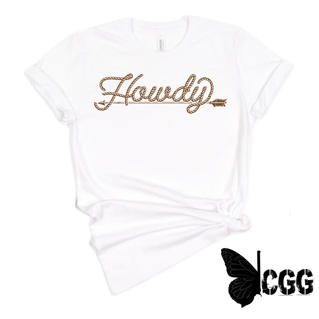 Howdy T-Shirt Bourbon Cowgirl