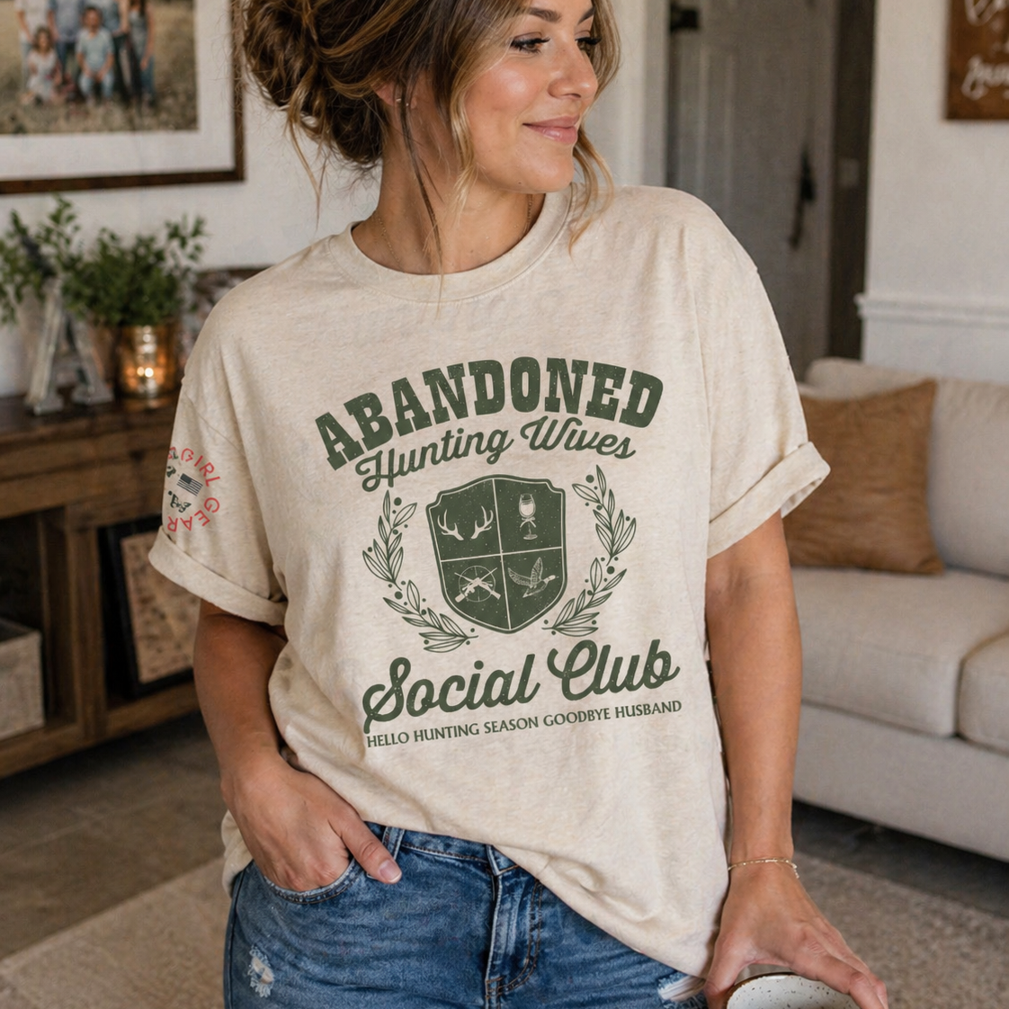 ABANDONED HUNTING WIVES CLUB Tee