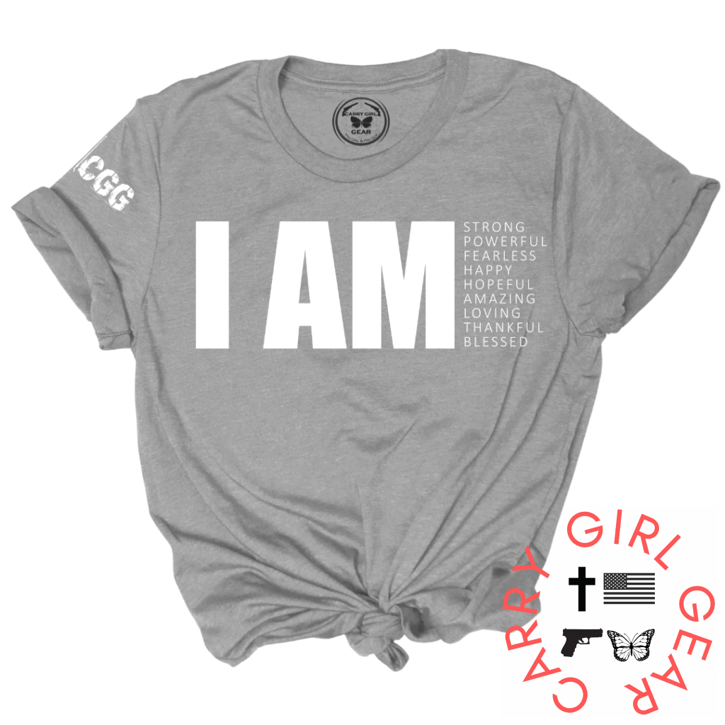 I Am***April 2023 Club Tee Xs / Steel Womens Cut