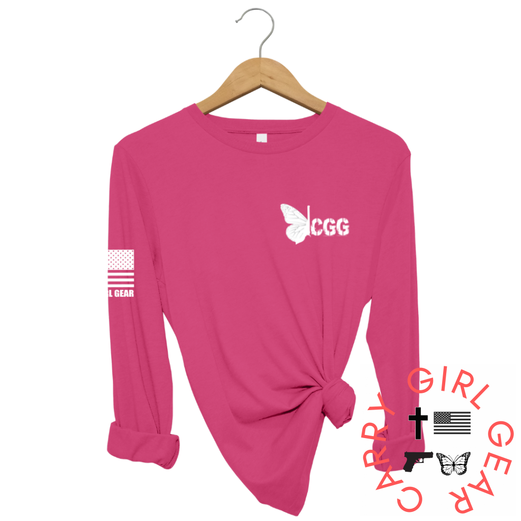 I Love Cgg Long Sleeve Berry / Xs