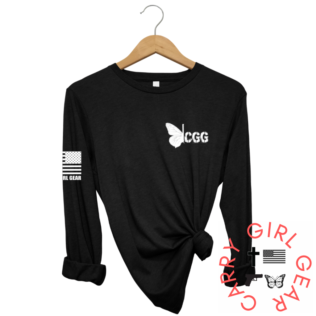 I Love Cgg Long Sleeve Black / Xs
