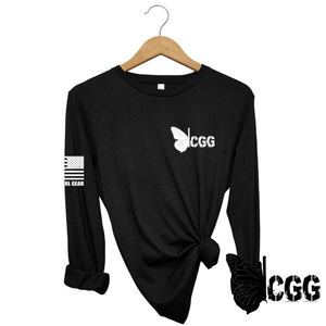 I Love Cgg Long Sleeve Black / Xs
