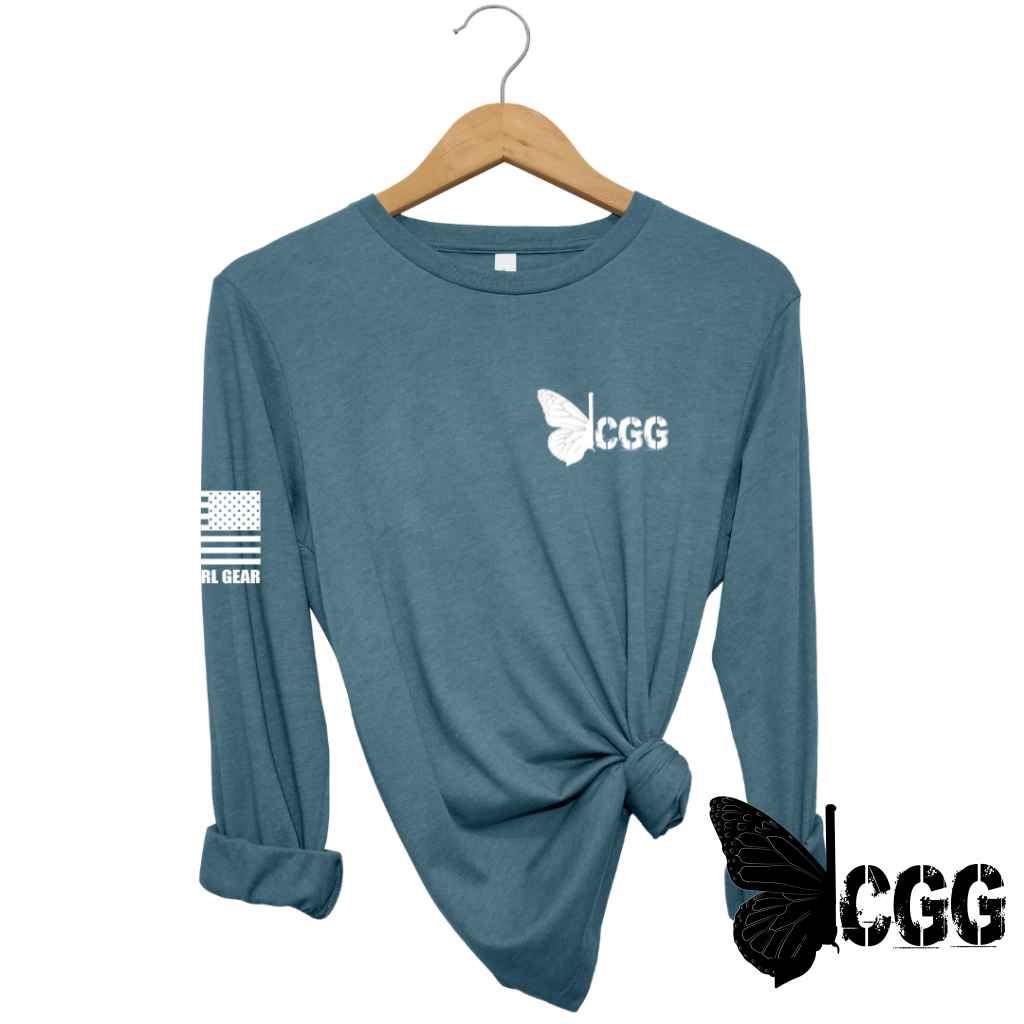 I Love Cgg Long Sleeve Deep Teal / Xs