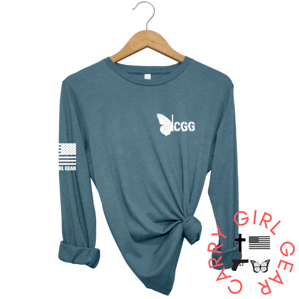 I Love Cgg Long Sleeve Deep Teal / Xs